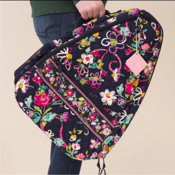 Vera Bradley Ribbons Sling Tennis Backpack - Picture 2 of 9